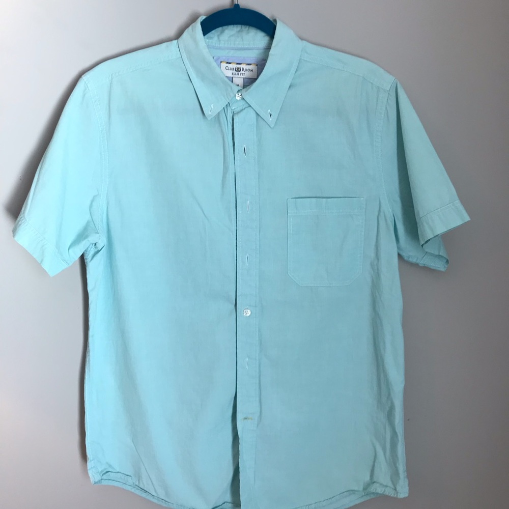 Club Room button-down shirt (short sleeve)